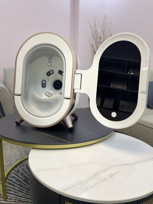 뷰티 살롱 피부과 CE 증명서 블랙 앤드 화이트 색깔을 위한 전문적 피부 분석기
